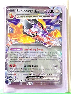 Skeledirge ex 137/182 SV04: Paradox Rift Holo Double Rare NM Pokemon TCG - Image 1