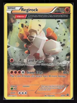 Regirock Holo Promo Pokemon XY Promos XY49 LP - Image 1