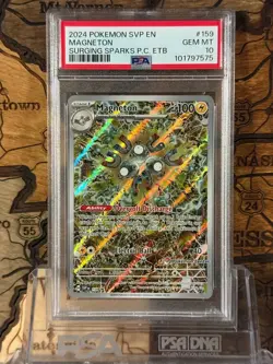 Magneton - 159 (Pokemon Center Exclusive) 159 Sv: Scarlet & Violet Promo PSA 10 - Image 1