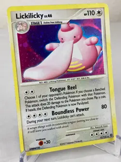 Lickilicky 12/132 - Secret Wonders Holo Rare Pokemon Card - Moderately Played - Image 2