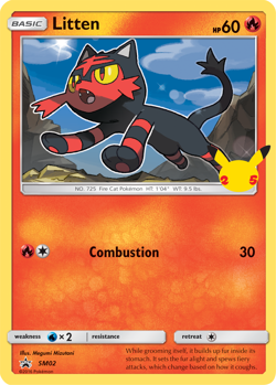 Litten (SM02) (Jumbo Card) [First Partner Pack] - Image 1