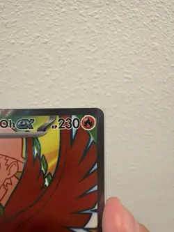 Pokemon TCG Ethan's Ho-Oh EX Ultra Rare Full Art Destined Rivals 209/182 - Image 2