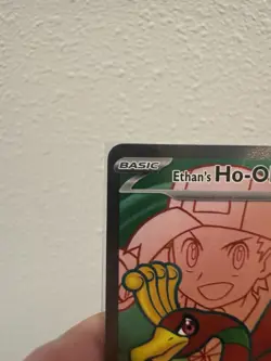 Pokemon TCG Ethan's Ho-Oh EX Ultra Rare Full Art Destined Rivals 209/182 - Image 3