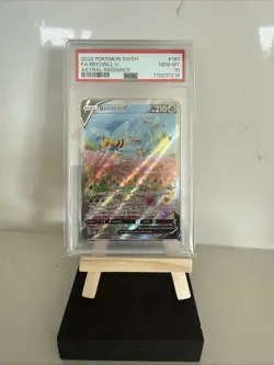 2022 POKEMON SWORD & SHIELD ASTRAL RADIANCE 161/189 FULL ART BEEDRILL V PSA 10 - Image 1