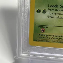 PSA 10 Gem Mint Bulbasaur 44/102 Base Set Unlimited Pokemon TCG - Image 5
