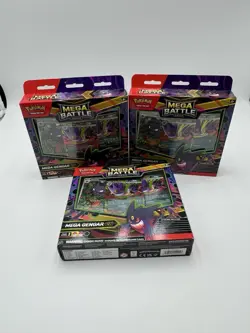 3x Pokemon TCG: Mega Battle Deck Mega Gengar ex (Lot of 3) Sealed - Image 1