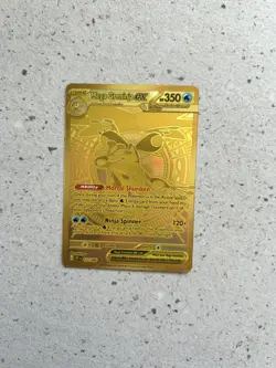 Mega Greninja ex 122/086 Mega Hyper Rare Gold Chaos Rising Pokemon TCG - Image 1