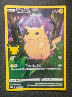Pikachu 005/025 Holo Rare Celebrations Pokemon Holo NM - Image 1