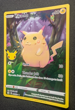 Pikachu 005/025 Holo Rare Celebrations Pokemon Holo NM - Image 3