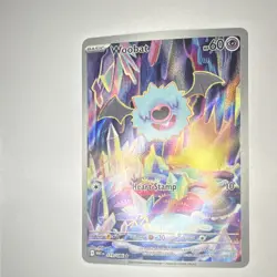 The Pokemon Company Woobat Sv: White Flare Holo Illustration Rare 119/086 60 HP… - Image 1