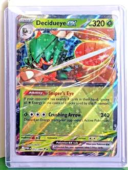 Decidueye ex 012/088 Me03: Perfect Order Holo Double Rare NM Pokemon TCG - Image 1