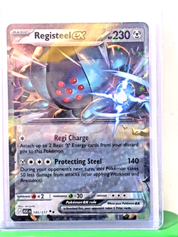 Registeel ex 145/217 ME: Ascended Heroes Double Rare NM Pokemon TCG - Image 1