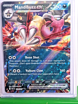 Mandibuzz ex 139/217 Me: Ascended Heroes Holo Double Rare NM Pokemon TCG - Image 1