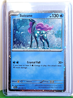 Suicune (Cosmos Holo) 026/094 Phantasmal Flames Promo Holo Pokemon TCG NM - Image 1