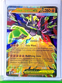 Mega Zygarde ex 047/088 Me03: Perfect Order Holo Double Rare NM Pokemon TCG - Image 1
