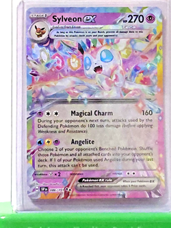 Sylveon ex 086/191 Sv08: Surging Sparks Holo Double Rare NM Pokemon TCG - Image 1
