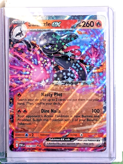 Salazzle ex 016/088 Me03: Perfect Order Holo Double Rare NM Pokemon TCG - Image 1