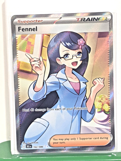 Fennel 162/086 Sv: Black Bolt Holo Full Art Ultra Rare Trainer Pokemon NM TCG - Image 1