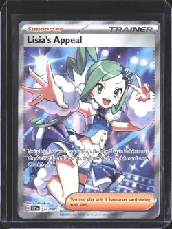 Lisia's Appeal 234/191 Ultra Rare Surging Sparks Pokemon NM/M - Image 1