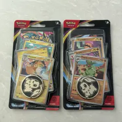 Pokemon TCG Chaos Rising Blister Pawmot Flygon New Set Of 2 - Image 1