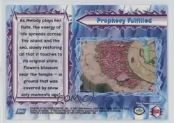 Prophecy Fulfilled Topps Pokemon The Movie 2000 #62 2000 - Image 2