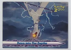 Down Into The Depths Topps Pokemon Movie 2000 #58 2000 - Image 1