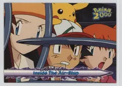 Inside The Air-Ship Topps Pokemon Movie 2000 #36 2000 - Image 1