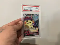 2022 POKEMON SWORD & SHIELD BRILLIANT STARS #TG17 FULL ART/MIMIKYU VMAX PSA 10 - Image 1
