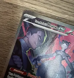 Pokemon TCG Team Rockets Mewtwo EX 213/182 Destined Rivals Special Illustration - Image 5