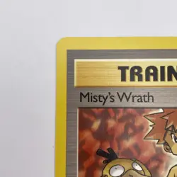 Misty's Wrath 114/132 Gym Heroes Rare LP WOTC Pokemon TCG Vintage Single - Image 3
