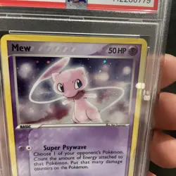 Pokemon Mew Holo EX Holon Phantoms Holo PSA 9 - Image 2