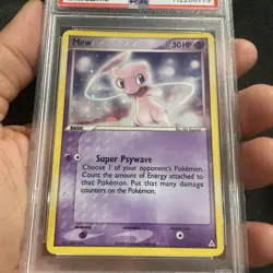 Pokemon Mew Holo EX Holon Phantoms Holo PSA 9 - Image 5