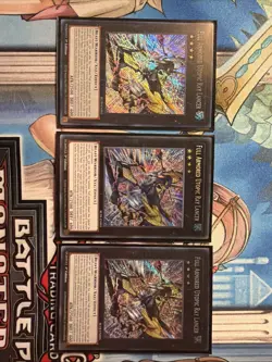 YuGiOh! BLTR-EN094 Full Armored Utopic Ray Lancer Secret Rare X3 Playset - Image 1