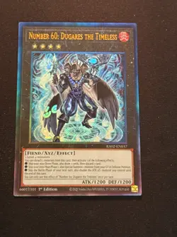 Yu-Gi-Oh! TCG Number 60: Dugares the Timeless RA02-EN037 Ultimate Rare 1st Ed. - Image 1