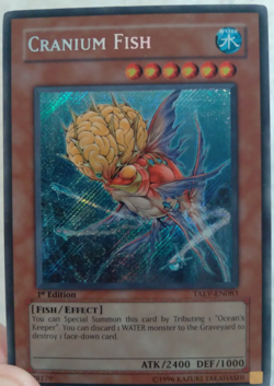 Cranium Fish TAEV-EN083 - Yu-Gi-Oh - 1st Edition - NM - Image 1