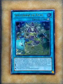 Yugioh Spellbook of Fate ABYR-EN059 Ultimate Rare 1st Ed MP - Image 1