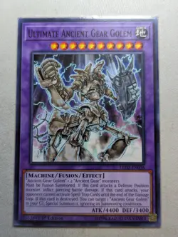 Ultimate Ancient Gear Golem - LED2-EN036 - Common - 1st Edition - Yugioh - Image 1