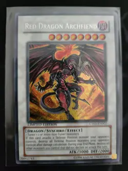 Yu-Gi-Oh! Red Dragon Archfiend • Secret Rare • CT05-EN002 • Limited • NM - Image 1