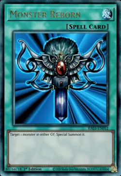 Monster Reborn - Ultimate Rare 1st Edition RA03-EN052 - NM - YuGiOh - Image 1