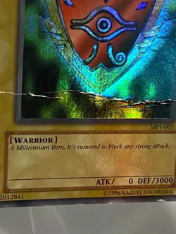 Yu-Gi-Oh! | Millennium Shield | MP1-001 |McDonald’s Promo | DAMAGE + HOLO BLEED - Image 4