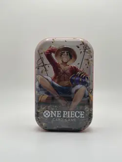 One Piece Tin Pack Set Vol. 2 Monkey D. Luffy TCG BRAND NEW FACTORY SEALED - Image 1
