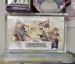 Disney Lorcana TCG Fabled Booster Box With Acrylic Case - Image 1