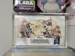 Disney Lorcana TCG Fabled Booster Box With Acrylic Case - Image 2