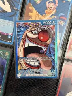 Buggy (042) (Parallel) OP09-042 Emperors in the New World NM One Piece Card TCG - Image 1