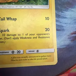 (LP-MP) Pikachu Holo SM86 Black Star Promo Pokemon TCG Card Sun & Moon - Image 3