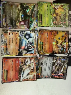 9 Pokemon EX Cards - Image 1