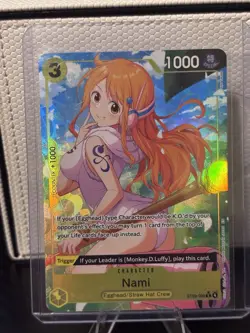 Bandai One Piece Nami Egghead Holo ST29-008 Character Card 1000 Power - Image 1