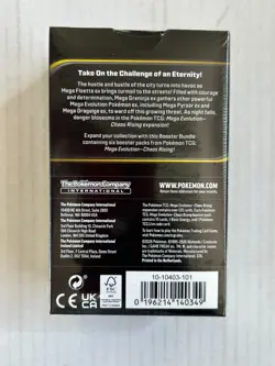 Pokemon TCG ME04 Chaos Rising Booster Bundle Sealed OVP English Card PSA - Image 3