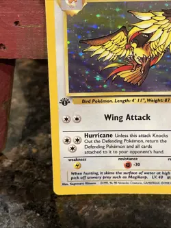 Pokemon TCG: Pidgeot (8/64), Jungle Set, Rare Holo, 1st Edition, NM/VLP - Image 4