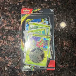 Pokemon Mega Evolution—Perfect Order Booster Pack English 3 Promo Cards & Coin - Image 1